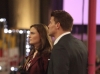 BONES:  Brennan (Emily Deschanel, second from R) and Booth (David Boreanaz, R) investigate the death of a roller derby skater in the